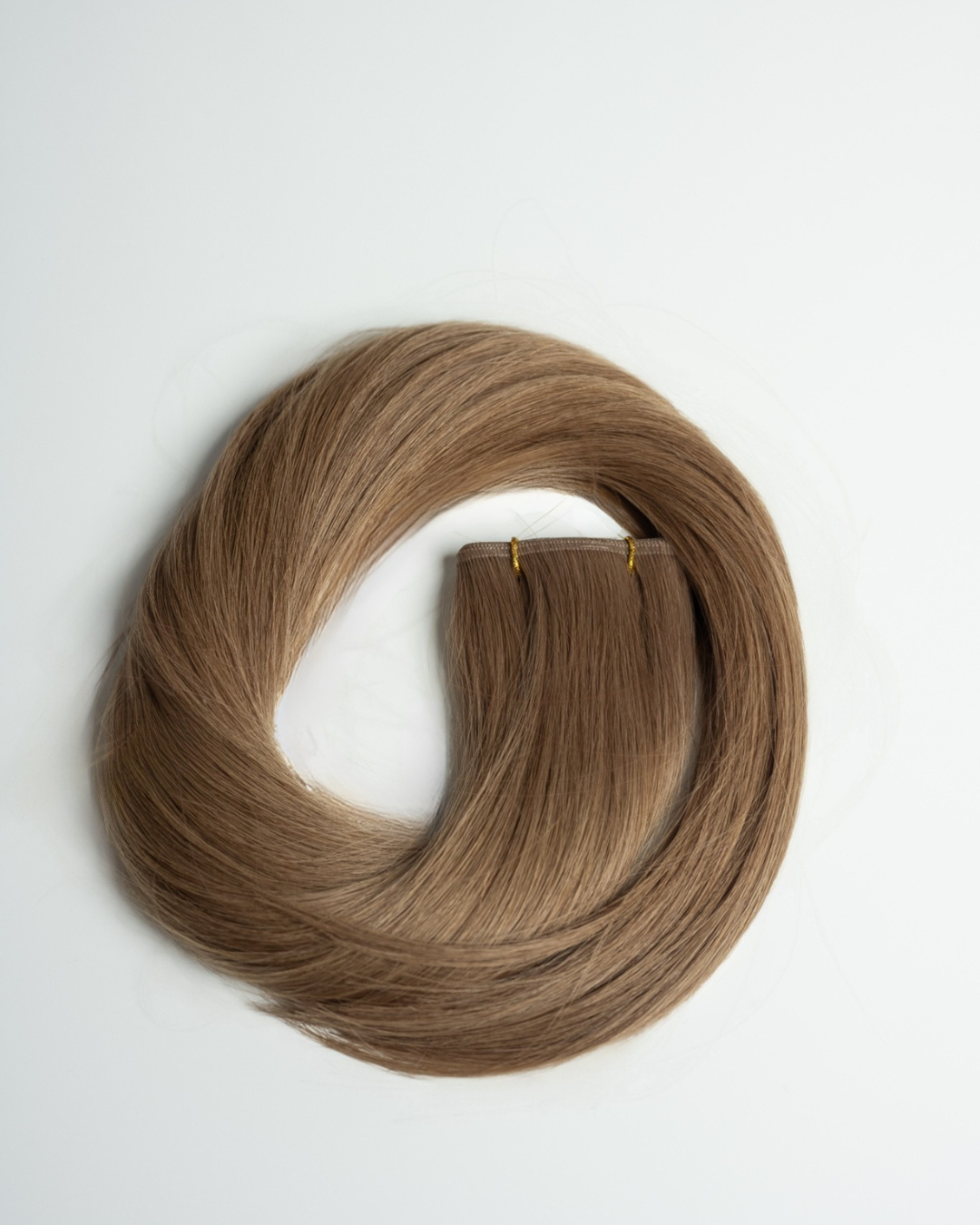 Maple Brown hair extensions loop