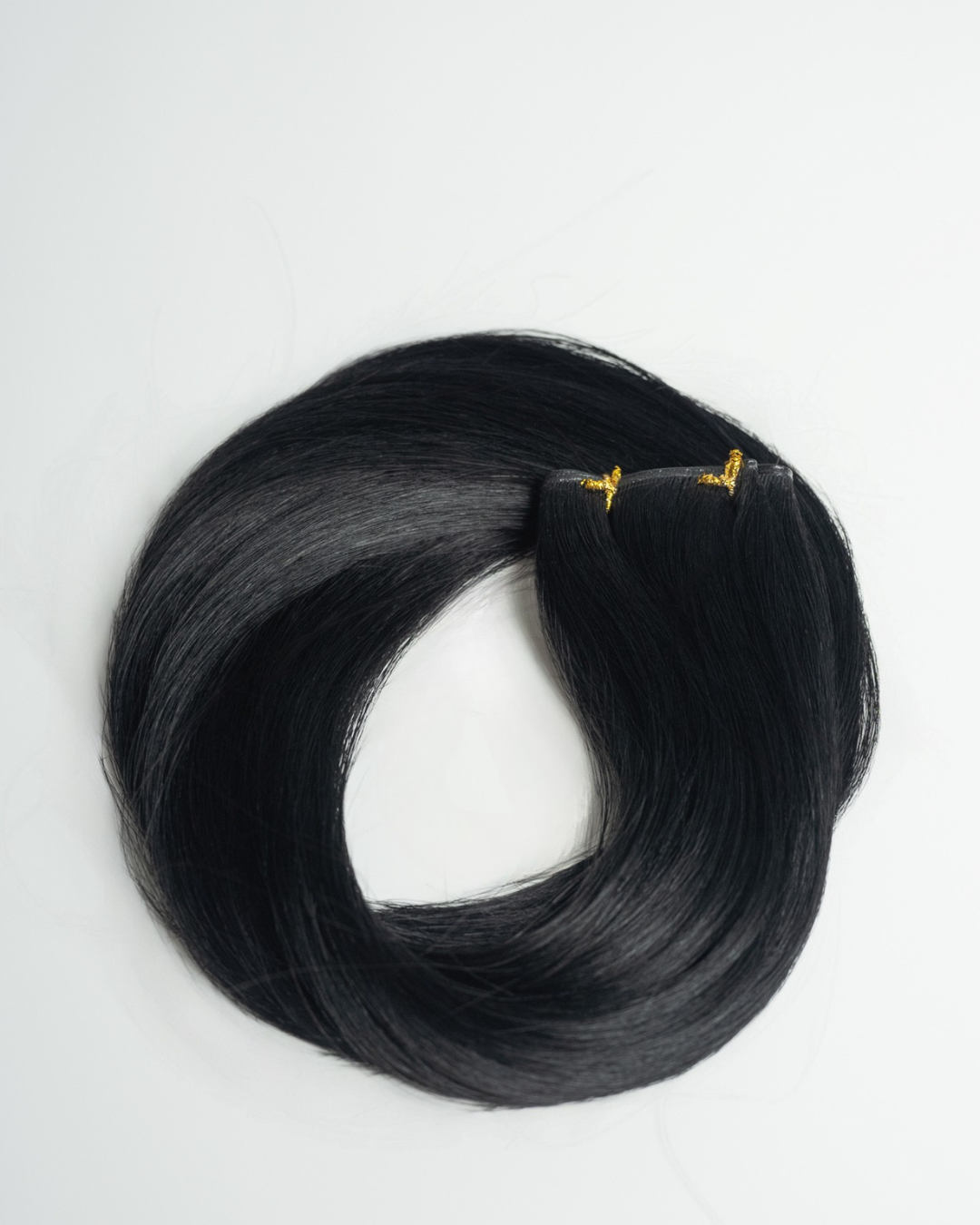 Onyx Black Genius Weft Hair Extensions 